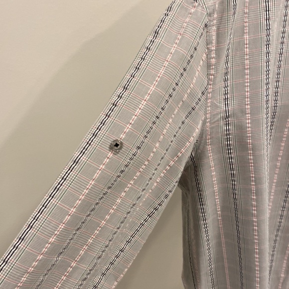 Stunning Hugo boss green label casual dress shirt size XL, neck 17.5, sleeve 35 - Picture 8 of 14